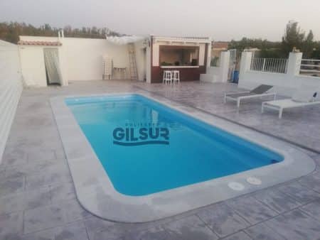 Piscina Modelo 7 (8×3,30 metros)